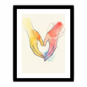 Gravity Of Touch Art Print