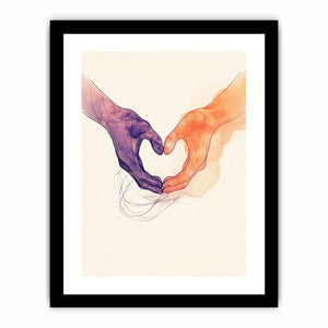 Whispers Between Palms Art Print