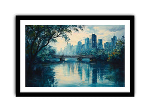 Yarra River Art Print