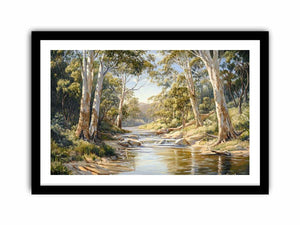 Macquarie River Art Print