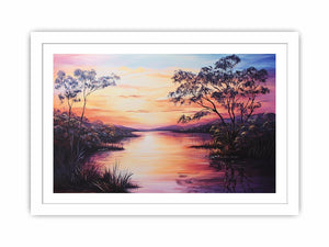 Burdekin River Streched canvas