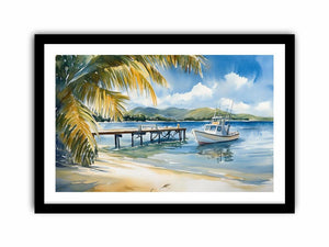 Sail Into Serenity Art Print