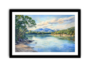 Tamar River Art Print