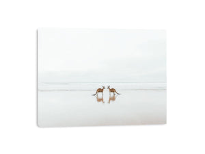 Moonlit Leapers Canvas Print