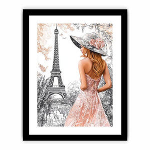 Grace In The City Of Light Art Print
