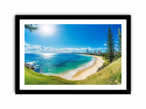 Brushstrokes Of The Tide Art Print