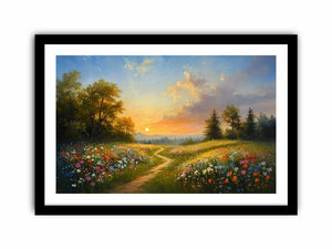 Golden Serenity Art Print