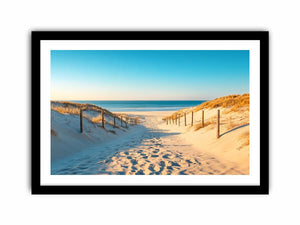 Golden Sands Passage Art Print