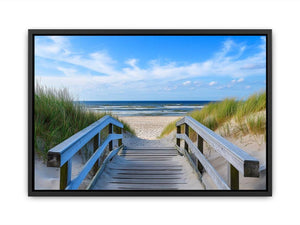 Whispering Beach Path Painting