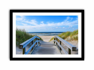 Whispering Beach Path Art Print