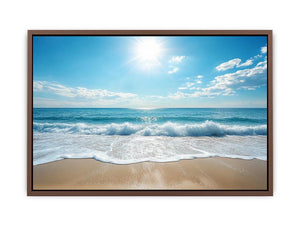 Beach Waves Poster