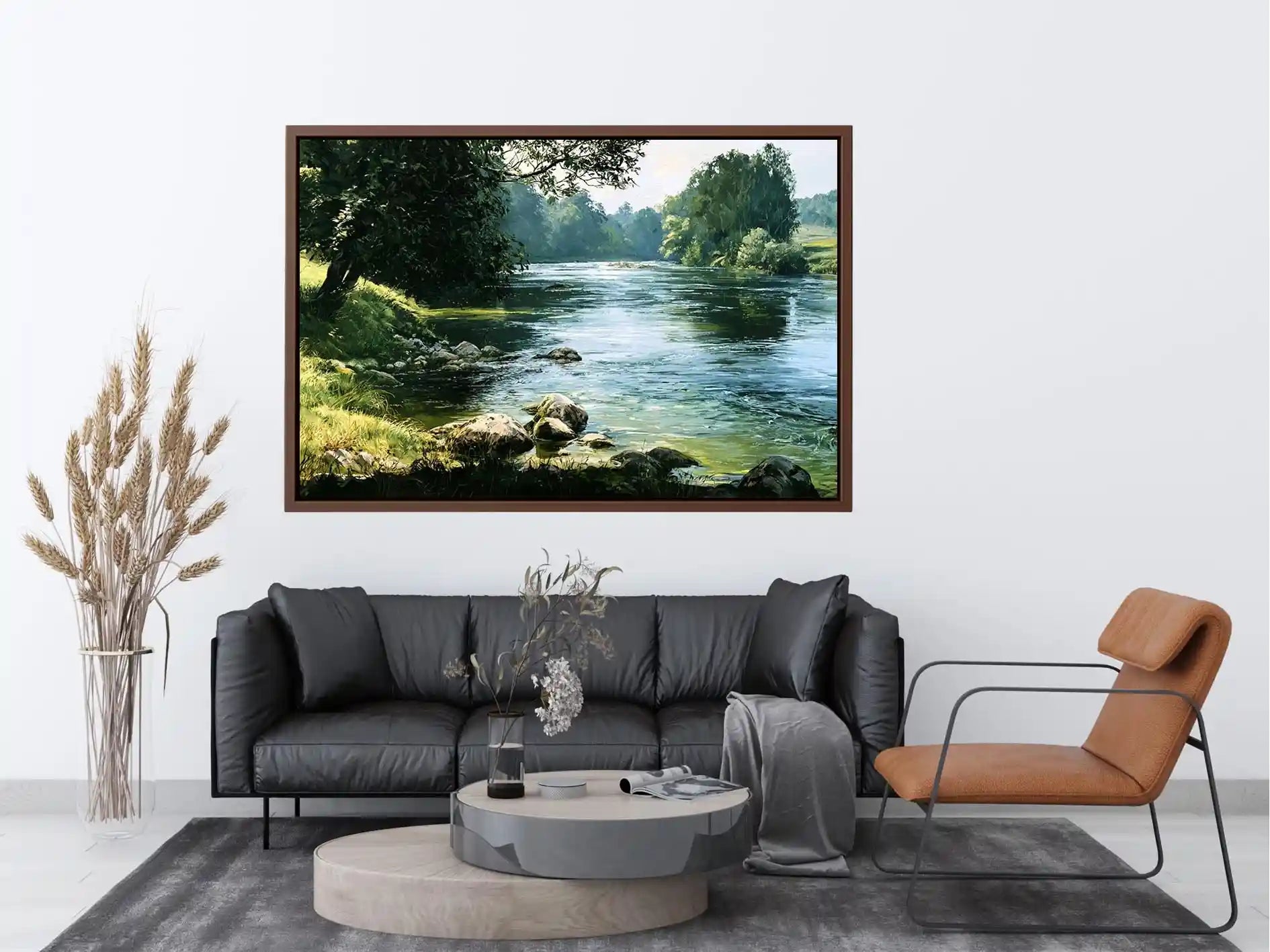 Richmond River Canvas Print