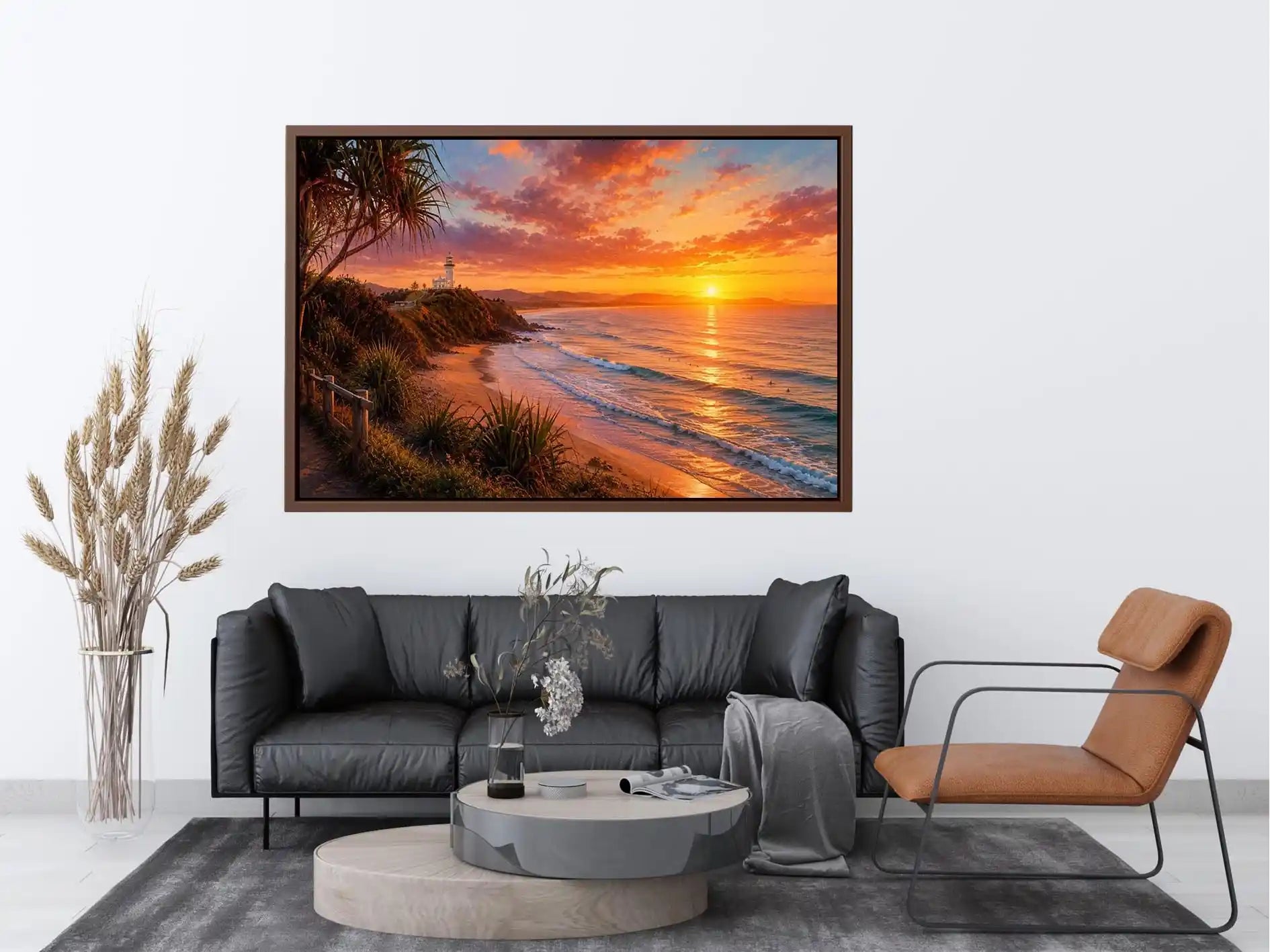 Byron Bay Sunset Canvas Print