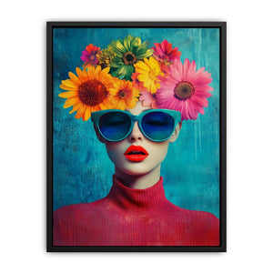 Crowned In Bloom Painting