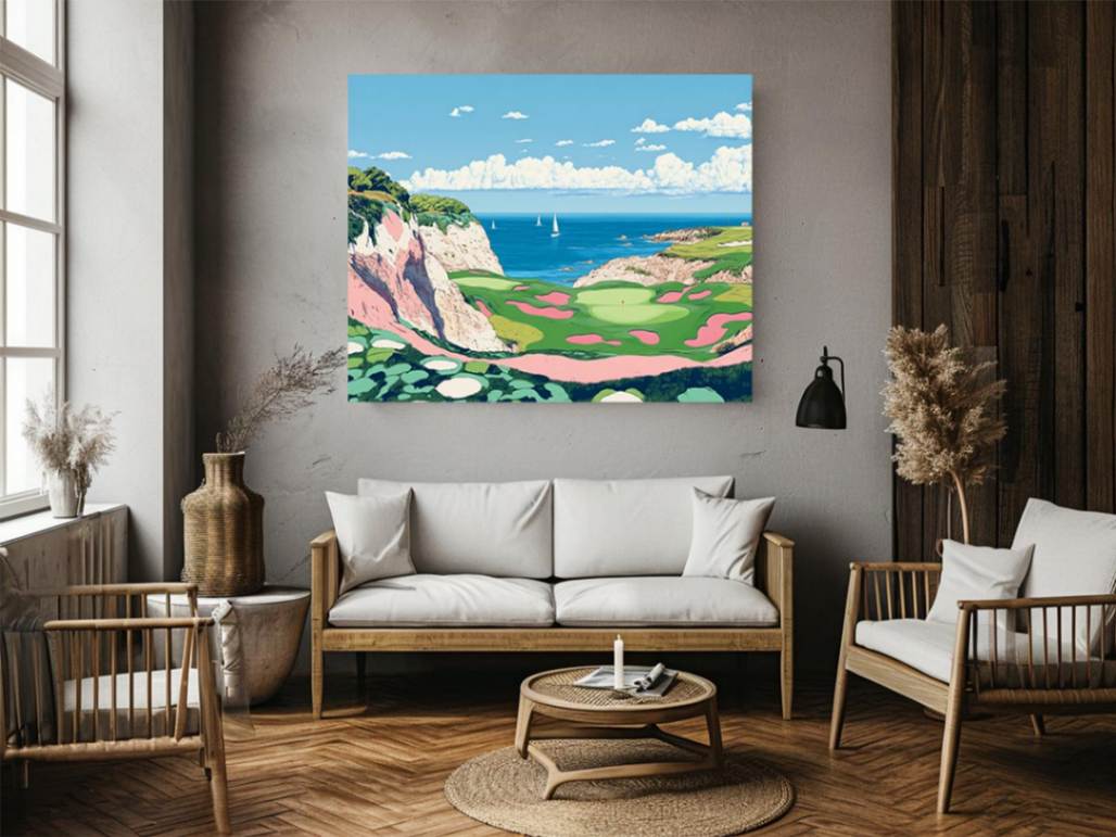 Mystic Beach In Bloom