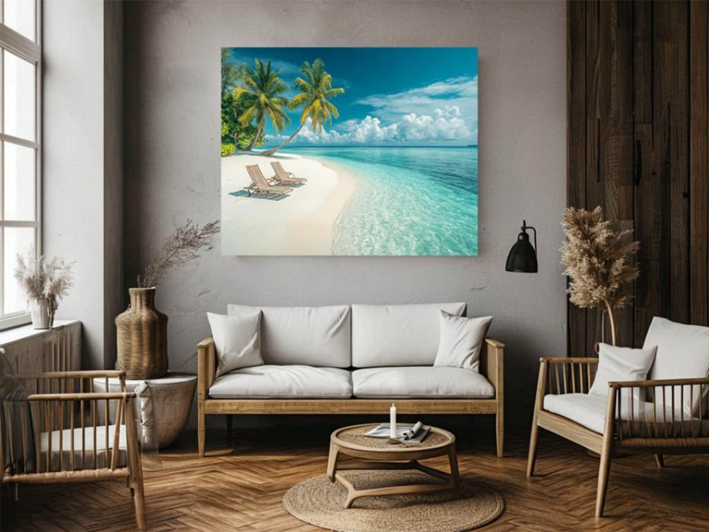 The Lonely Beach Chair