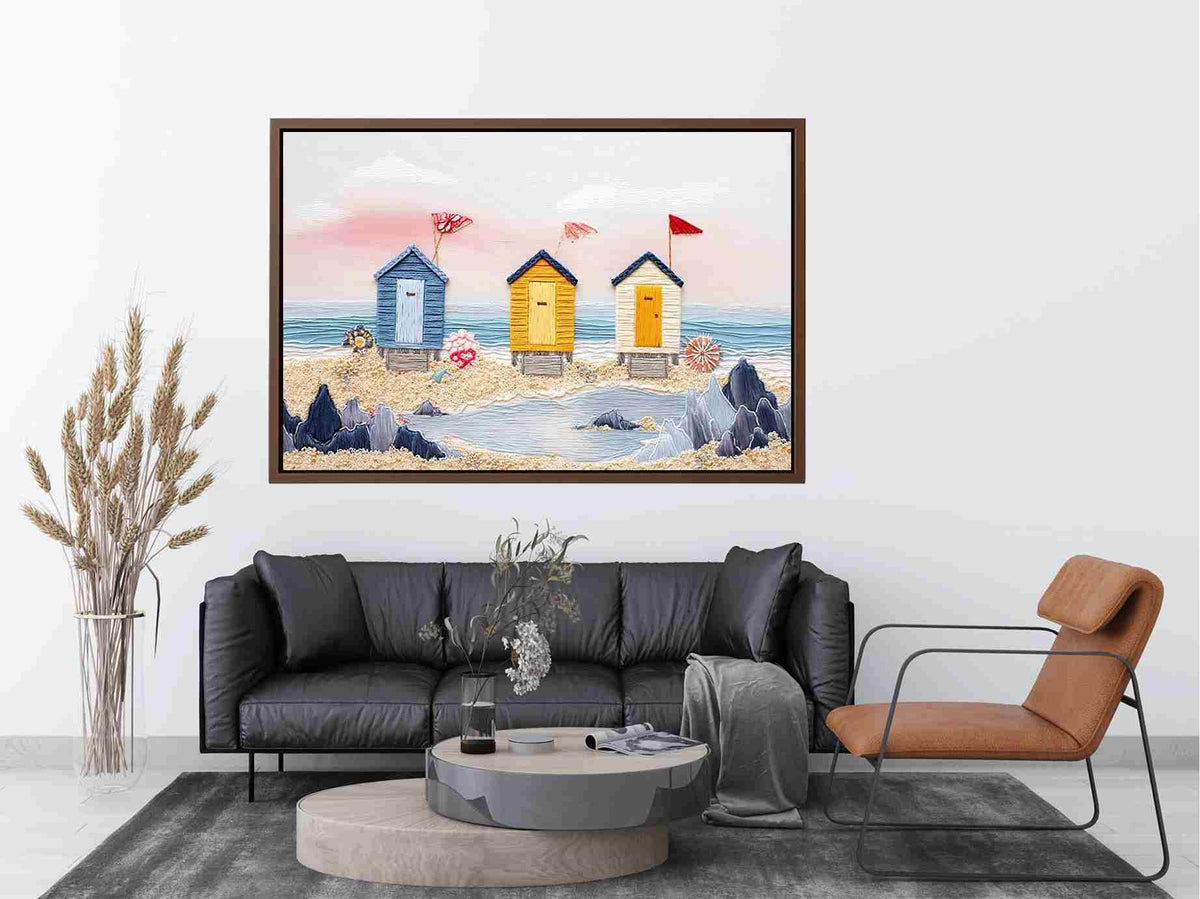 Three Beach Huts I
