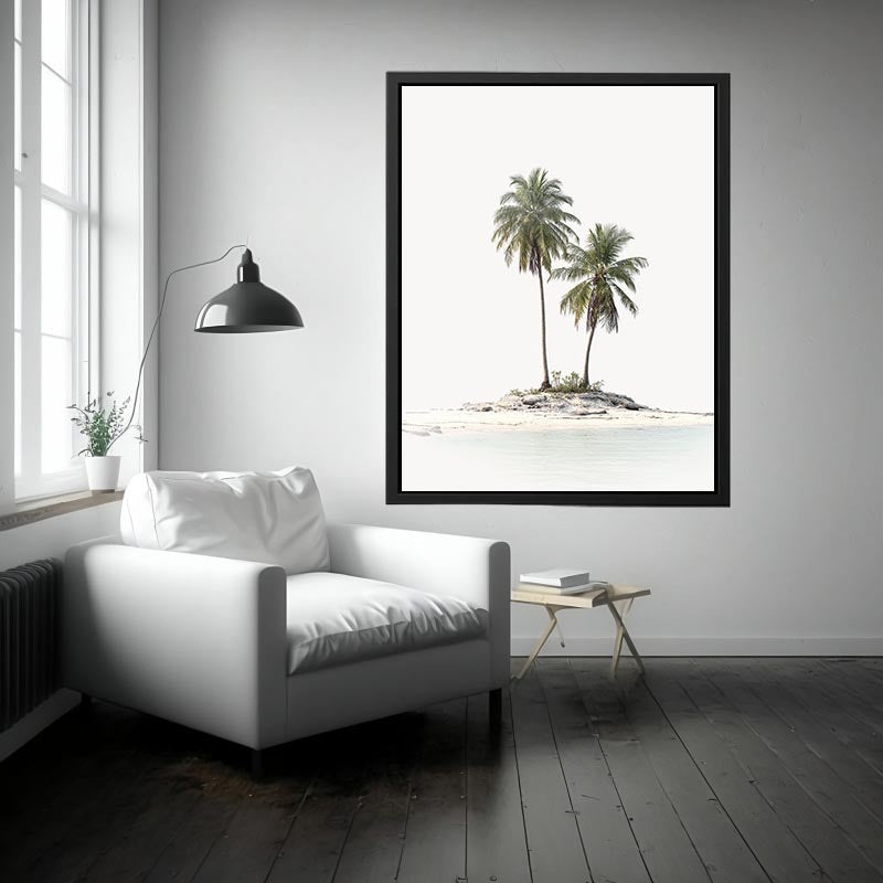 Where Two Palms Meet the Sea