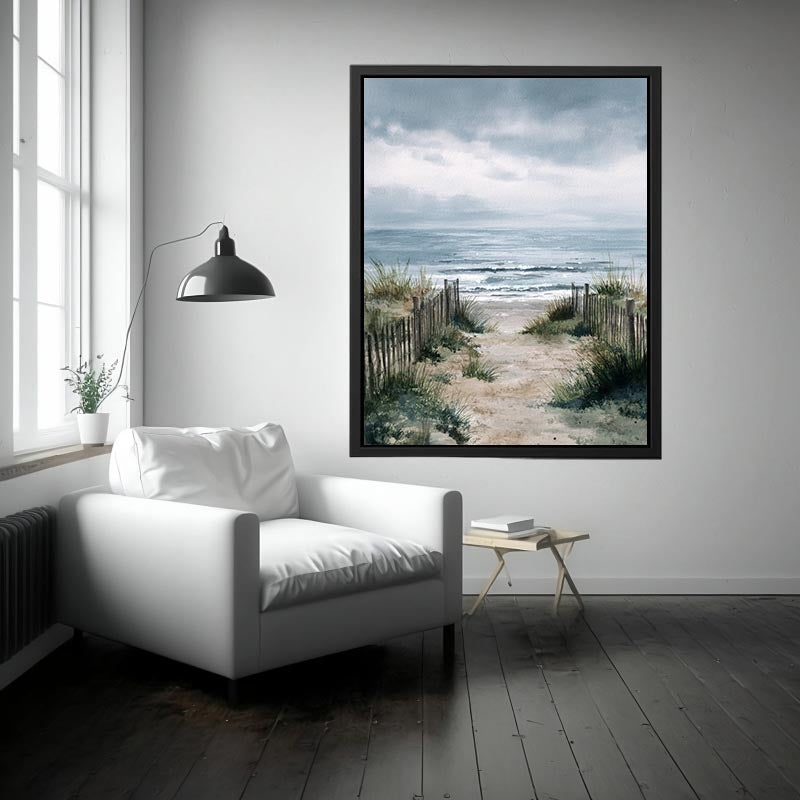 Muted Journey to the Shore