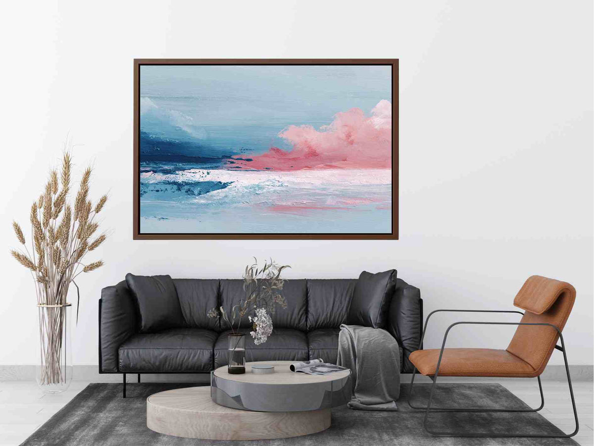 Blush and Azure Dreams