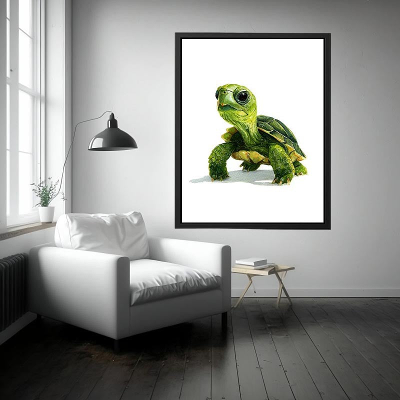 Turtle Watercolor Painting