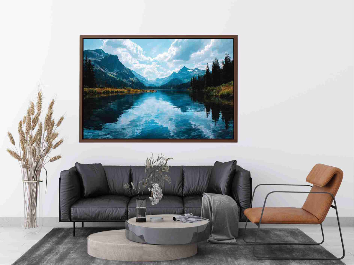 Mountain Lake Painitng