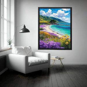 Colorfull beach