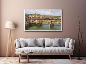 Ponte Vecchio Florence by Antonietta Brandeis Painting