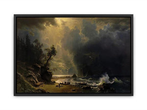 Puget Sound On The Pacific Coast Canvas Print