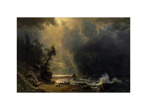 Puget Sound On The Pacific Coast by Albert Bierstadt