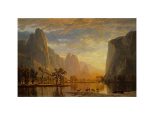 Valley of the Yosemite 1864 by Albert Bierstadt