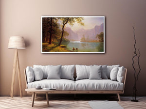 Kern's River Valley, California by Albert Bierstadt Painting