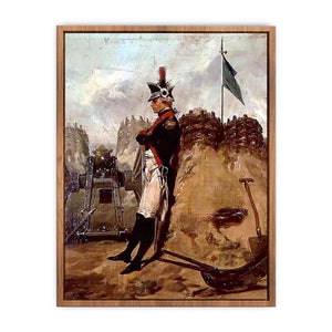 Alexander Hamilton in the Uniform of the New York Artillery Poster