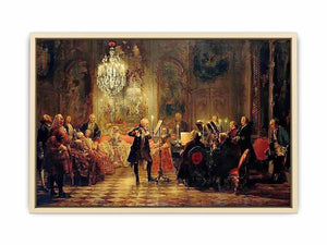The Flute Concert Art Print