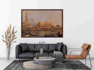 Ducal Palace, Venice, c.1755 by (Giovanni Antonio Canal) Canaletto Painting