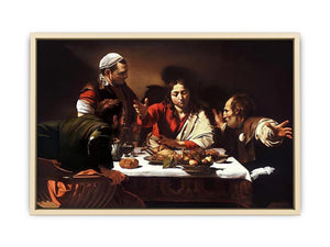 Supper at Emmaus 1601-02 Art Print