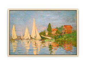 Regatta At Argenteuil Art Print