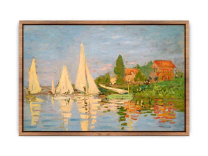 Regatta At Argenteuil Poster