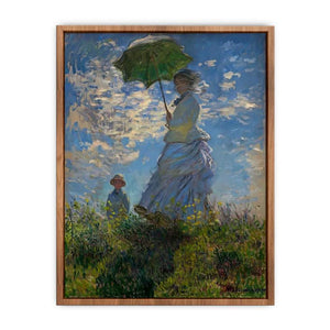 The Walk Woman With A Parasol Poster