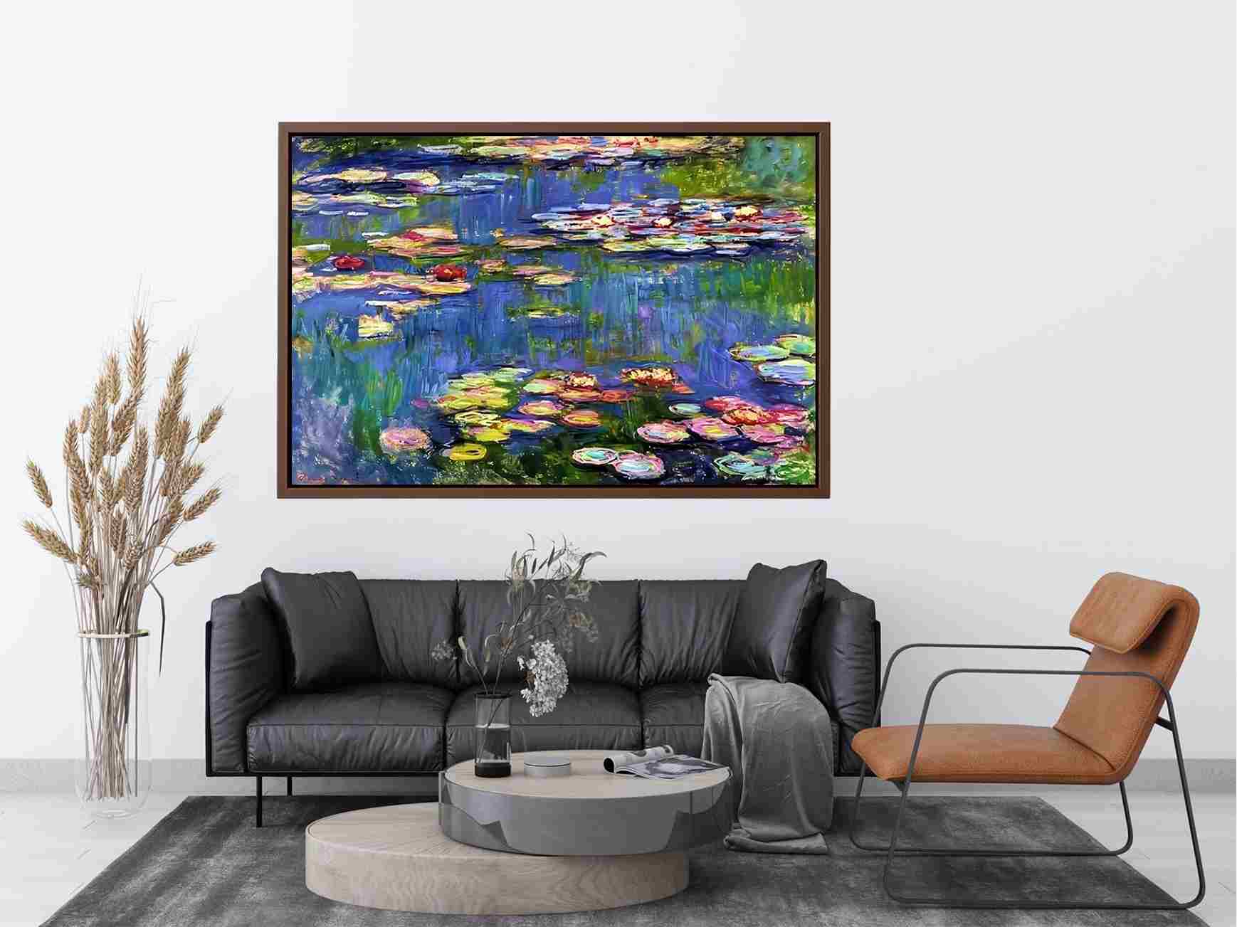Water Lilies by Claude Monet Painting