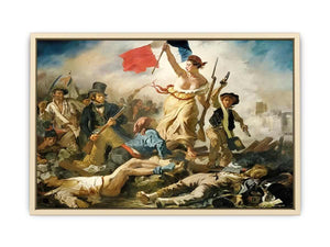 Liberty Leading the People Painting Art Print