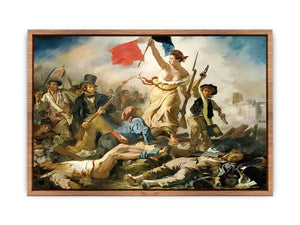 Liberty Leading the People Painting Poster