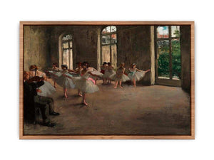 Ballet Rehearsal, 1873 Poster