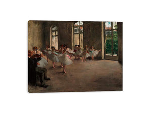 Ballet Rehearsal, 1873 by Edgar Degas Painting