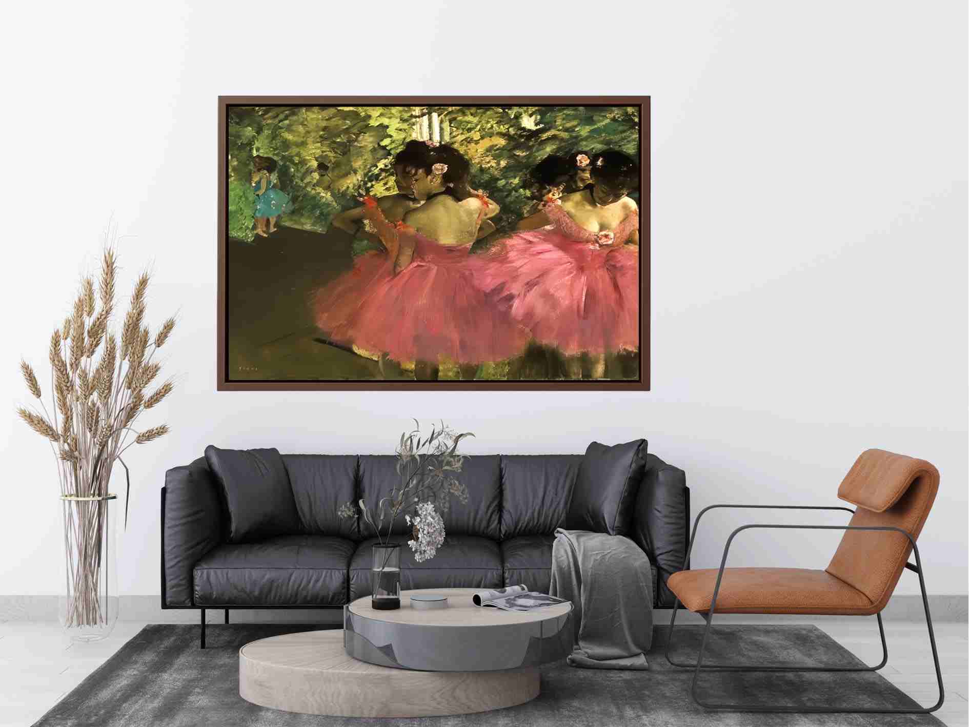 Dancers In Pink by Edgar Degas Painting