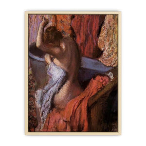 Seated Bather Drying Herself Art Print