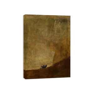 The Dog by Francisco De Goya y Lucientes Painting