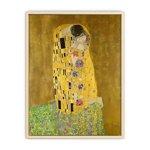 The Kiss by Gustav Klimt Art Print