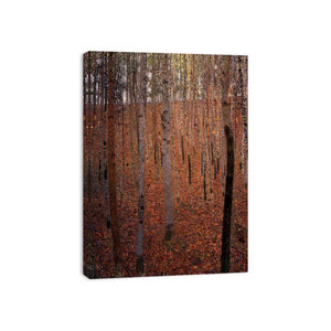 Beech Forest Buchenwald I by Gustav Klimt Painting