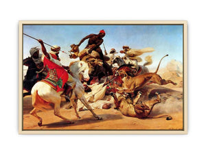 The Lion Hunt Art Print